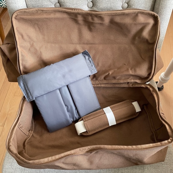 Lo & Sons Brown Travel Bag Catalina Deluxe Large - Picture 12 of 16